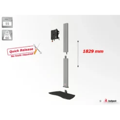 Audipack-Flat-panel-floor-stand-Quick-Release- height-1800-mm,-Max.-55″-Hauptbild.webp