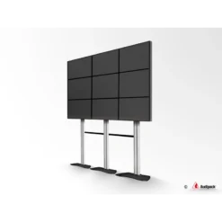 Audipack-Flat-panel-video-wall-floor-stand-Quick-Release-aufgebaut.webp