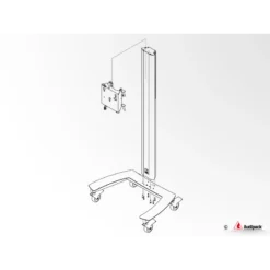 Audipack-Flat-panel-floor-stand-on-wheels-height-1800-mm-Max.-65″-CAD.webp