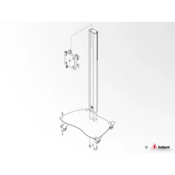 Audipack-Flat-panel-floor-stand-on-wheels-height-1800-max. 65″-CAD.webp