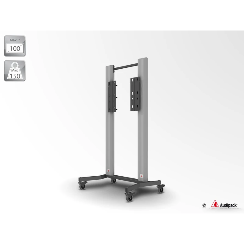 Audipack-Floor-stand-on-wheels-for-the-bigger-screens-up-to-100-inch-Hauptbild.webp