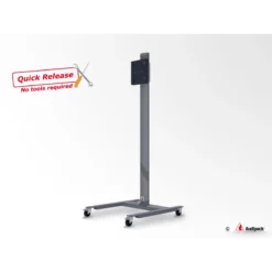 Audipack-Flat-panel-floor-stand-on-wheels-Quick-Release- height-1800-mm-Max.-65″-Hauptbild.webp