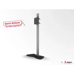 Audipack Flat panel floor stand, Quick Release, height 1800 mm, Max. 55″