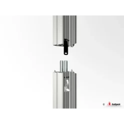 Alternative view of Audipack Flat panel floor stand on wheels, Quick Release, height 1800 mm, Max. 65″