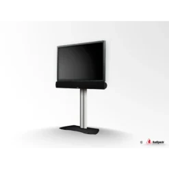 Alternative view of Audipack Flat panel floor stand, height 1800 mm, Max. 55″