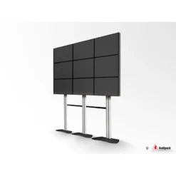 Audipack Flat panel video wall floor stand, Quick Release – Bild 3