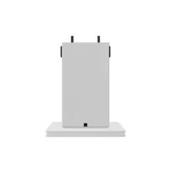 SMF Solutions Medienstele weiss (hochglanz) für Display – Bild 3