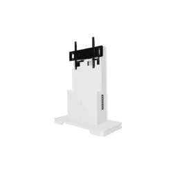 Alternative view of SMF Solutions Medienstele weiss (hochglanz) für Display