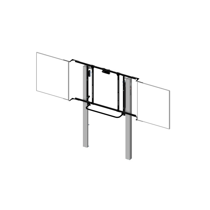 SMF Solutions Pylonensystem, doppelumlenk Boden/Wand für Display – Bild 2